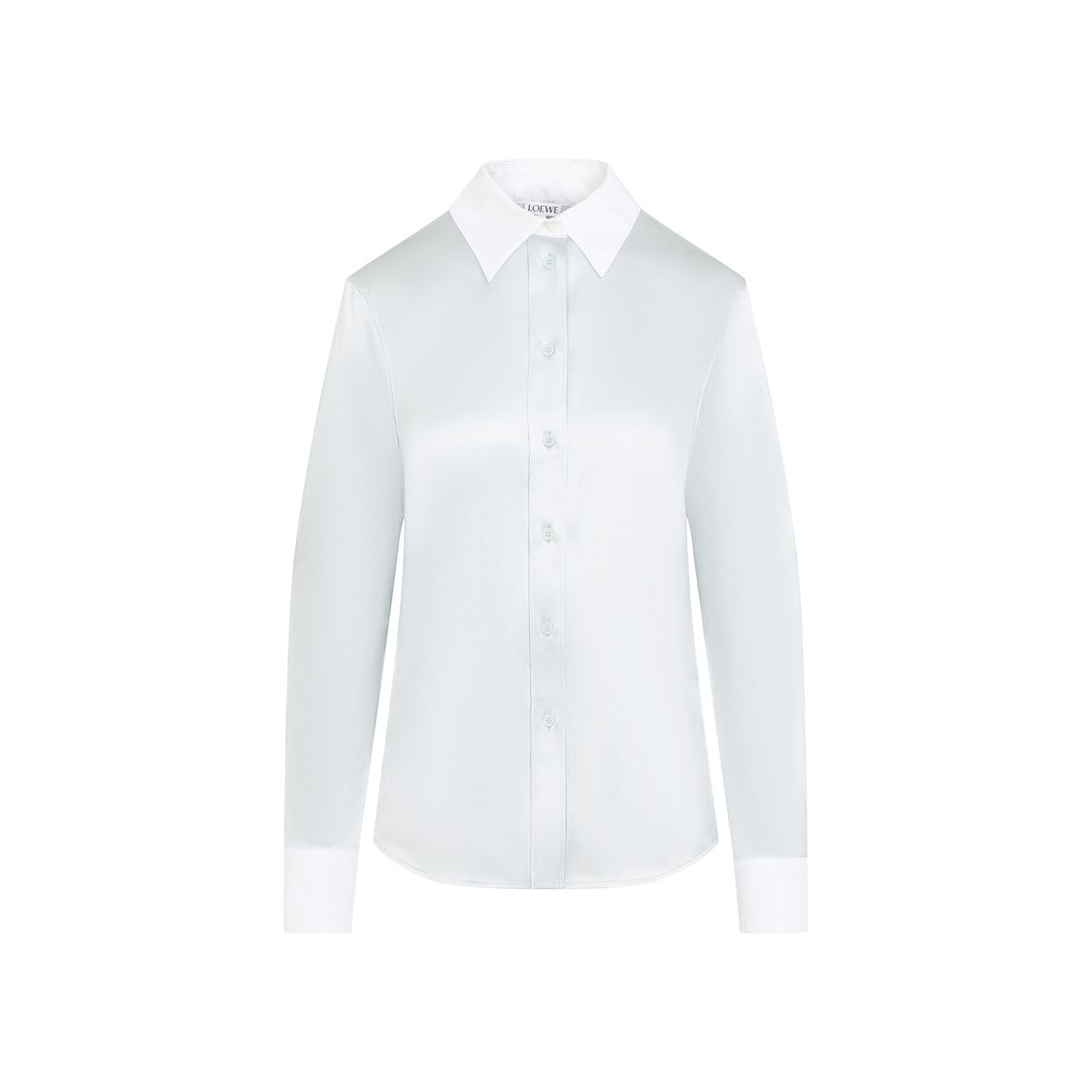 Loewe Light Blue Silk Shirt