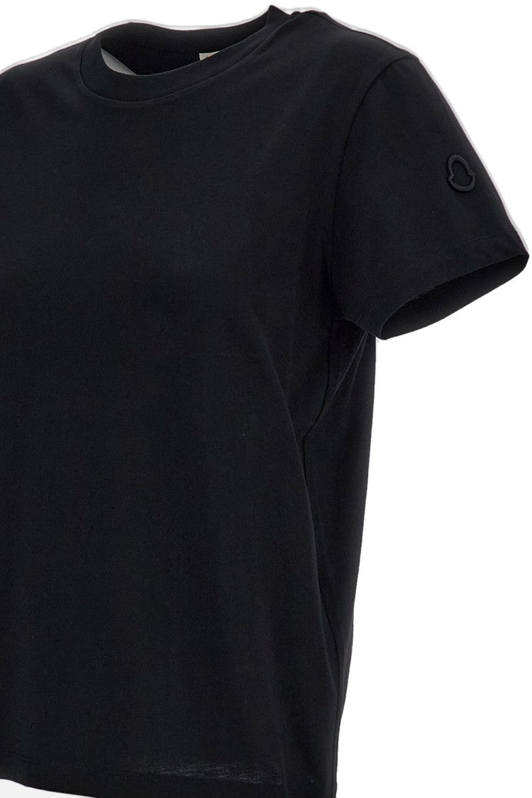 Moncler Short-Sleeved Crew-Neck Cotton T-Shirt