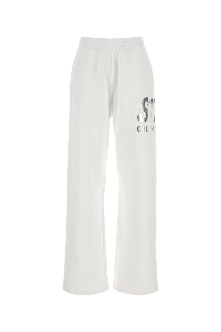 Golden Goose White Cotton Joggers