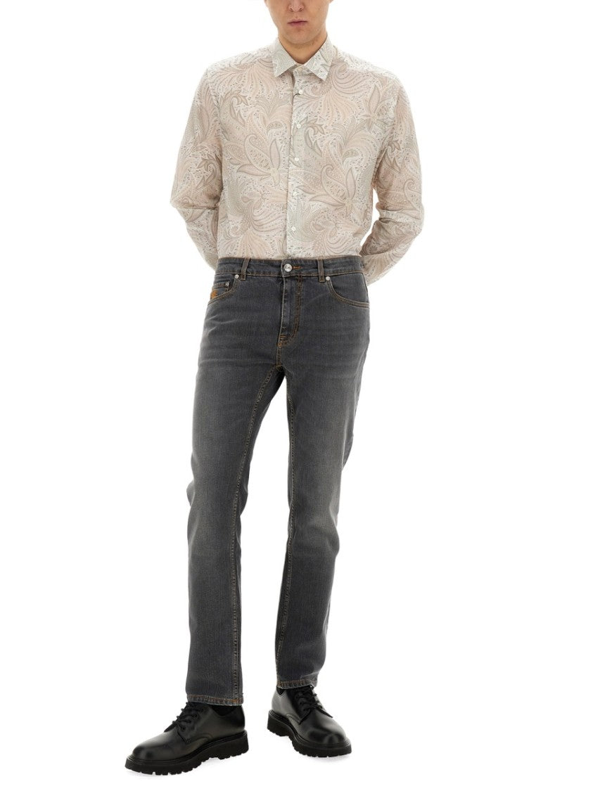 Etro Intricately Patterned Cotton Shirt