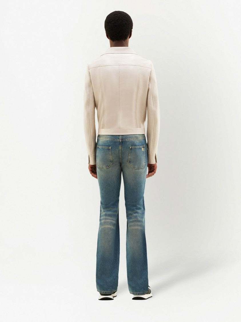 Courrèges Cropped Silk And Nylon Jacket
