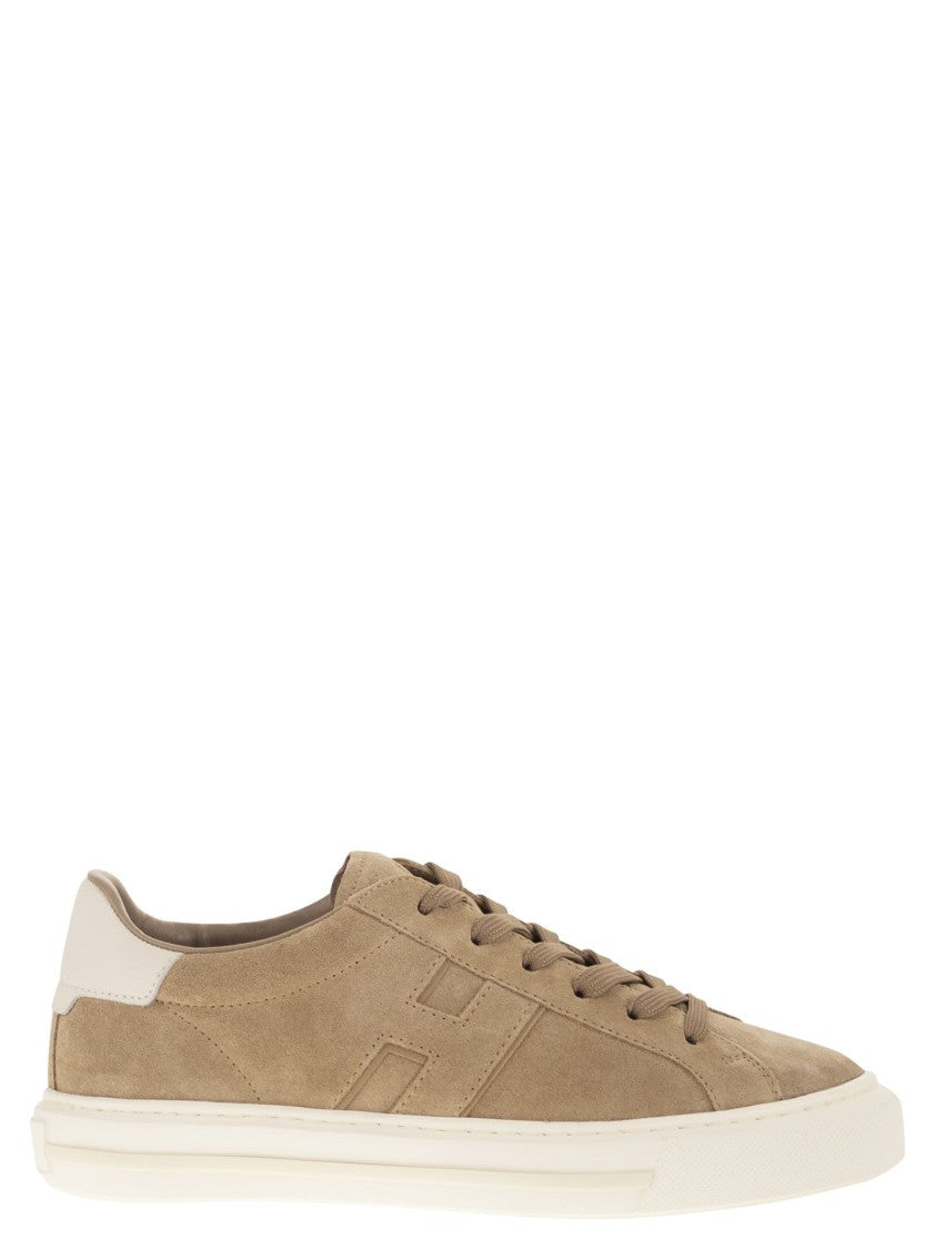 Hogan Suede Rebel Trainers With Memory Foam Insole