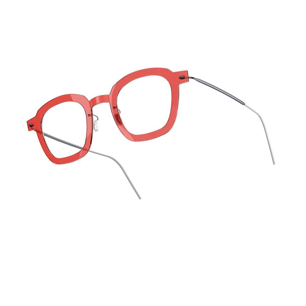 Lindberg N.O.W. 6587 Squared Eyeglasses With Titanium Temples