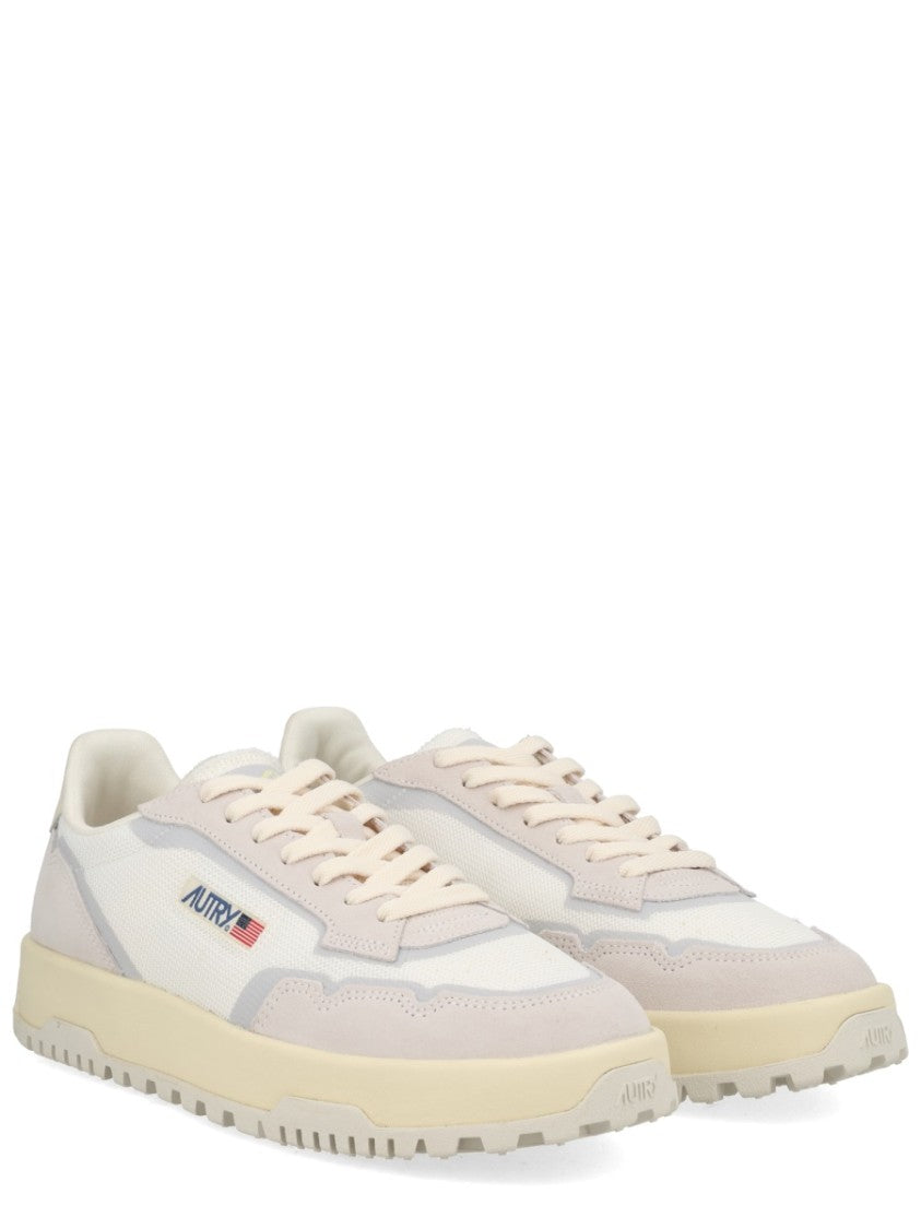 Autry Wildpace Low Suede Leather Tpu Low-Top Sneakers