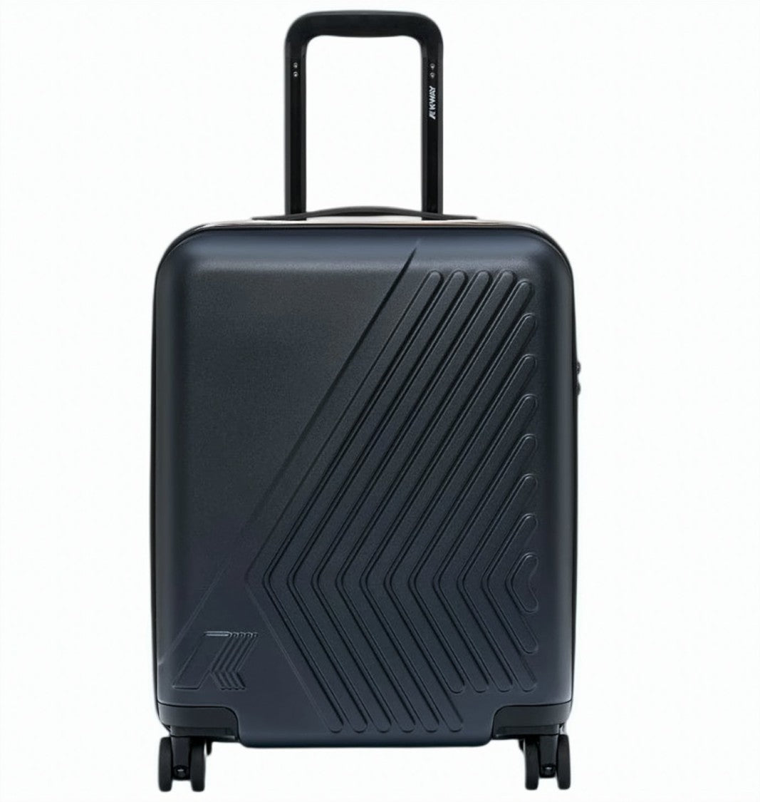 K-Way Eudoxie Logo Polycarbonate Carry On Luggage