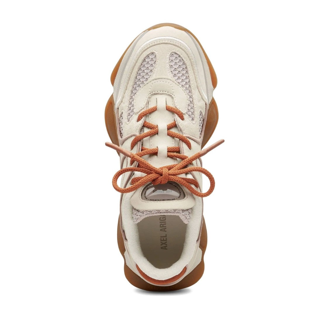 Axel Arigato Brown Eris Chunky Suede Mesh Sneakers