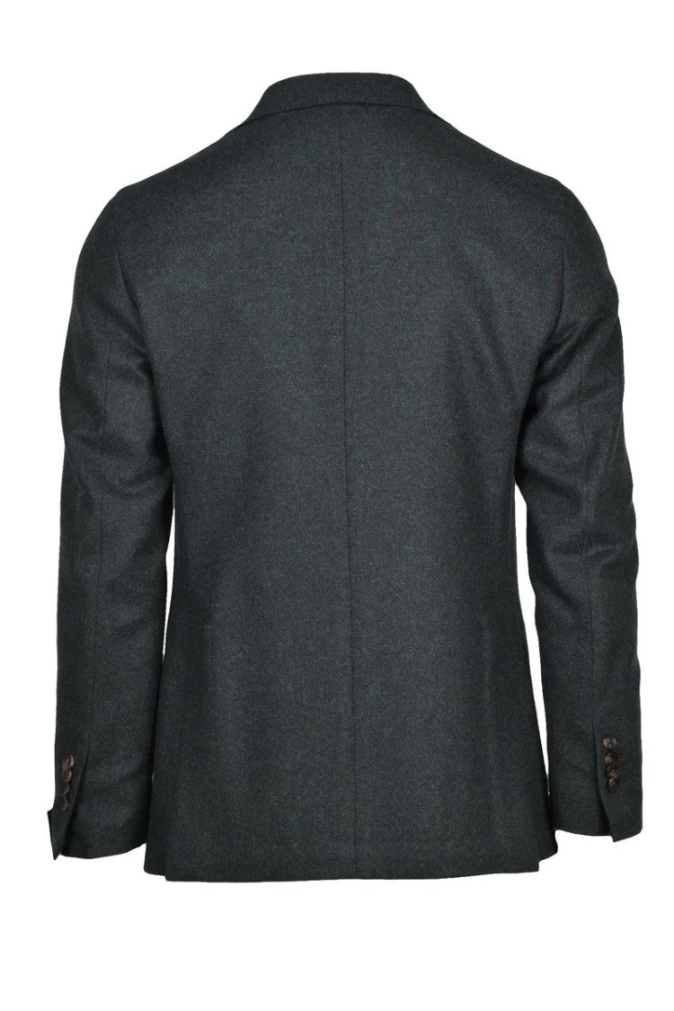 Di Pietro Sartoria Virgin Wool Blazer - Green