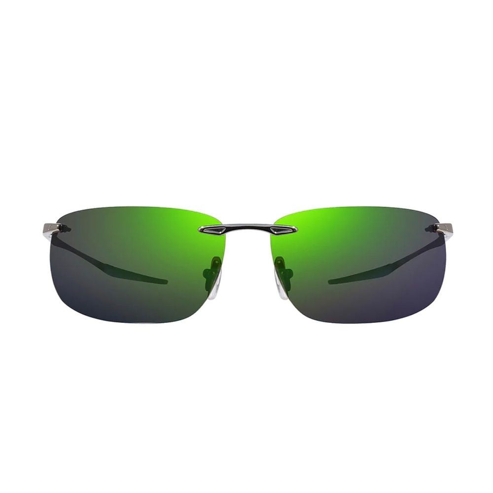 Revo Descend Z Re1170 Polarized Polarized Rimless Rectangular Revo Sunglasses