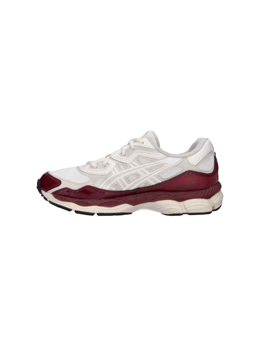 Asics Cream Fabric Gel-Nyc Low-Top Sneakers