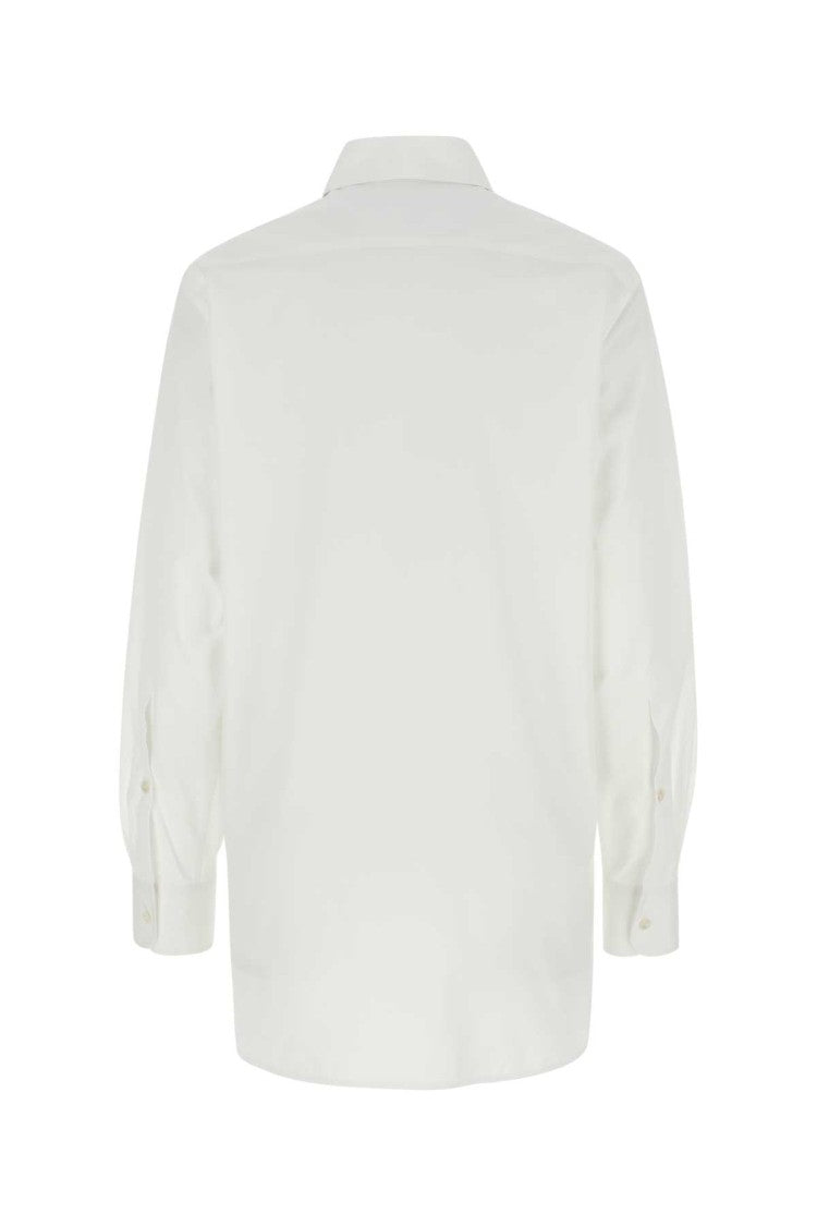 Stella Mccartney White Poplin Shirt