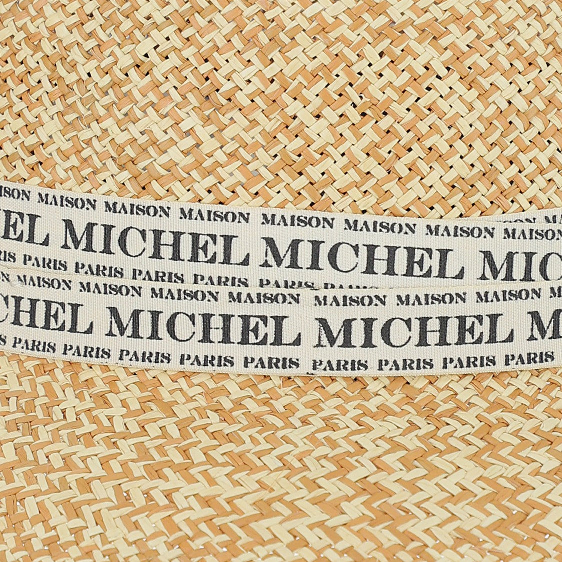 Maison Michel Straw Fedora Hat