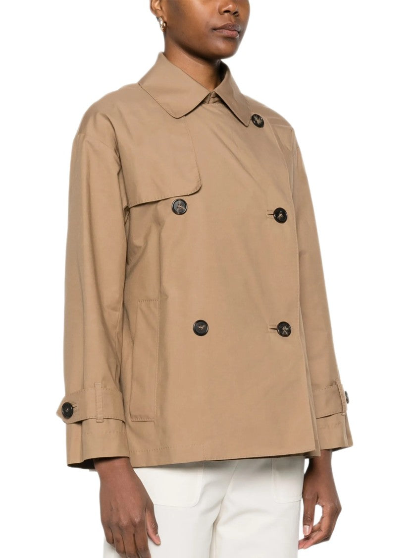 Max Mara Cropped Double-Breasted Coat