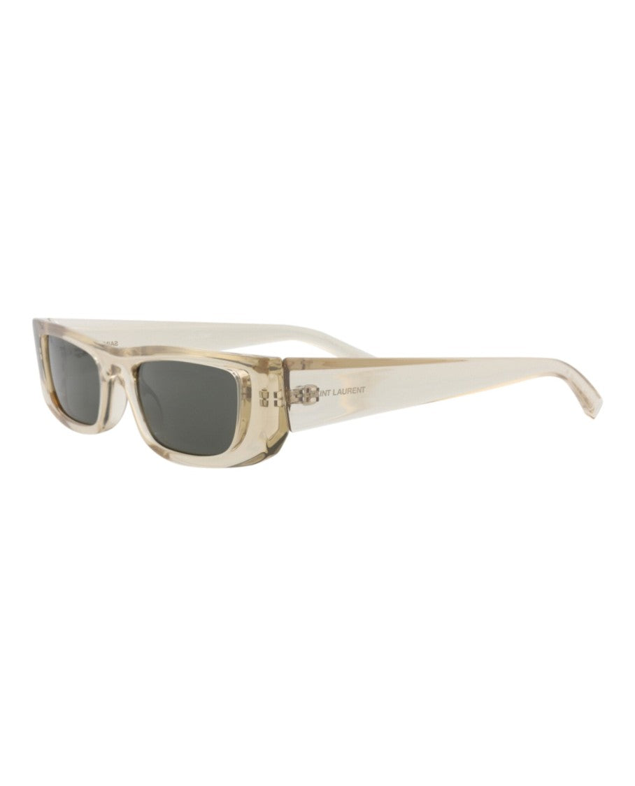 Saint Laurent Square-Frame Injection Sunglasses