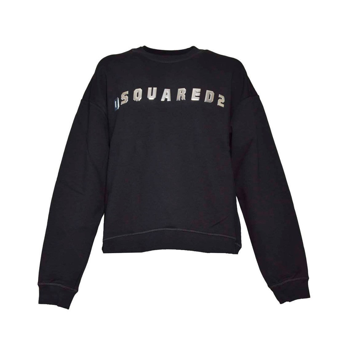 Dsquared2 Black Cotton Cool Fit Crewneck Sweatshirt