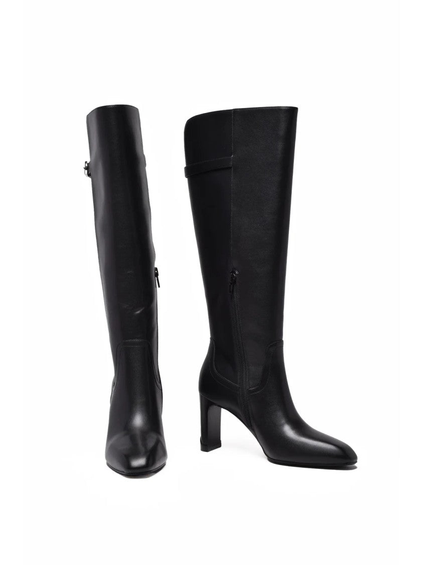 Liu Jo Black Rubber Urban Boots