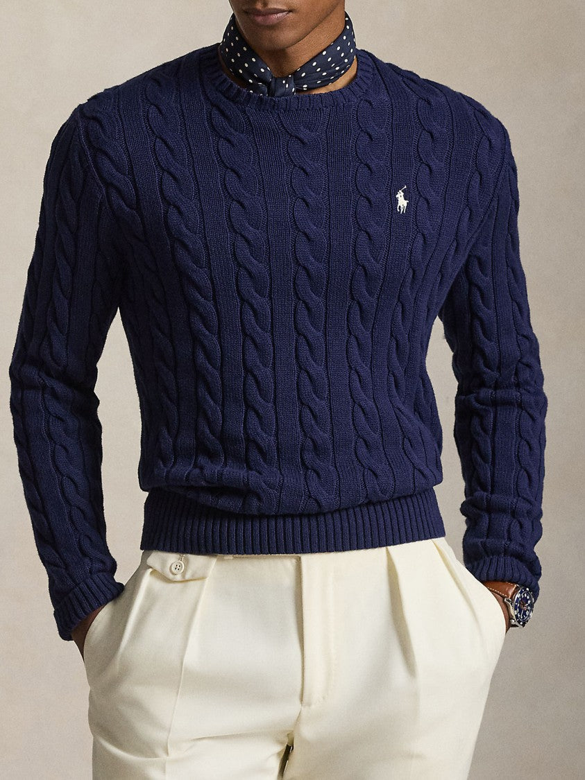 Polo Ralph Lauren Cable-Knit Cotton Sweater