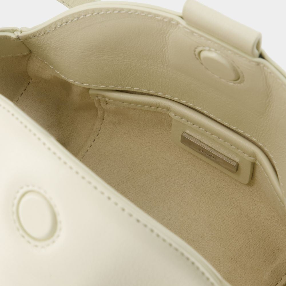 Osoi Cassette Bag - Leather - Beige