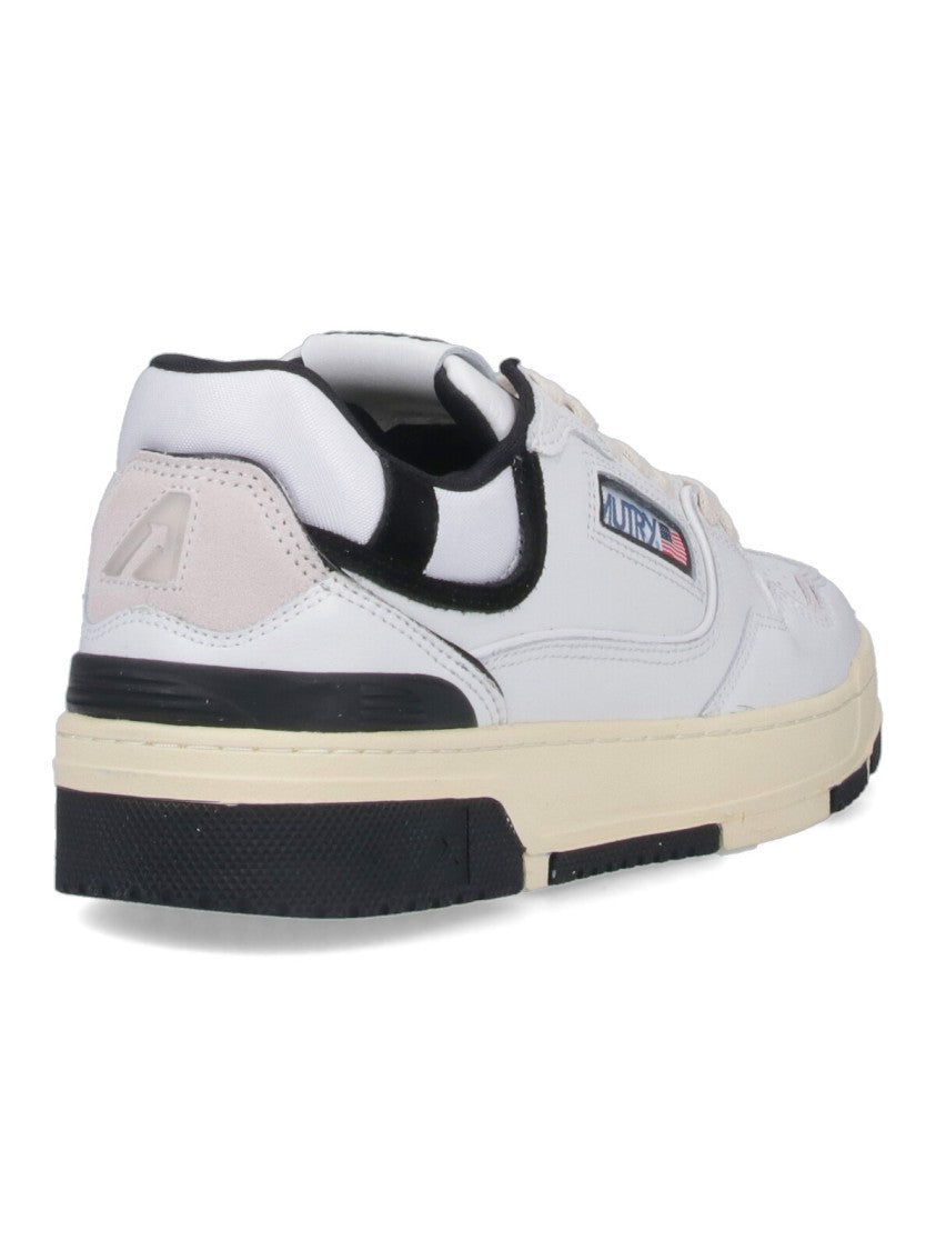 Autry "Clc" Low-Top Sneakers – White