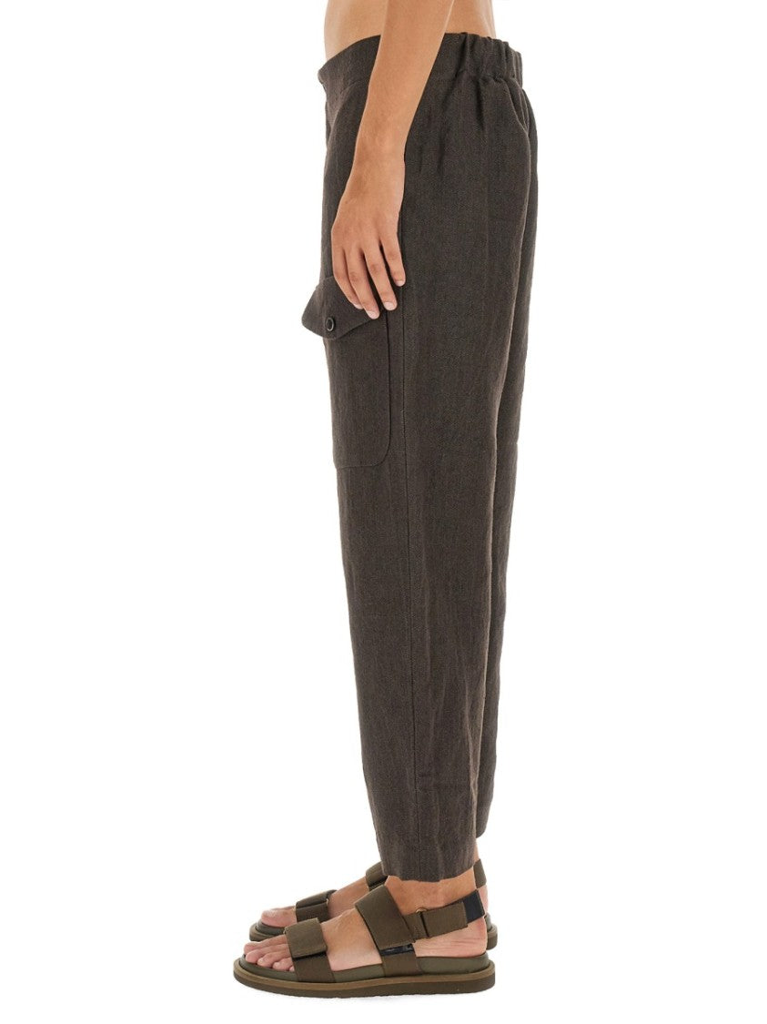 Uma Wang Paxton Linen Wool Pants