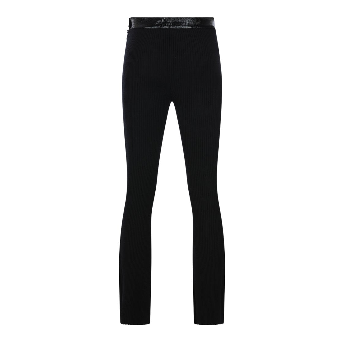 Courrèges Slim Straight-Leg Ribbed Trousers