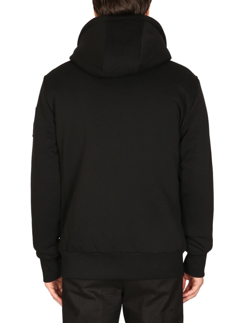 Moose Knuckles Bunny Zip-Up Plush Lined Cotton-Blend Hoodie