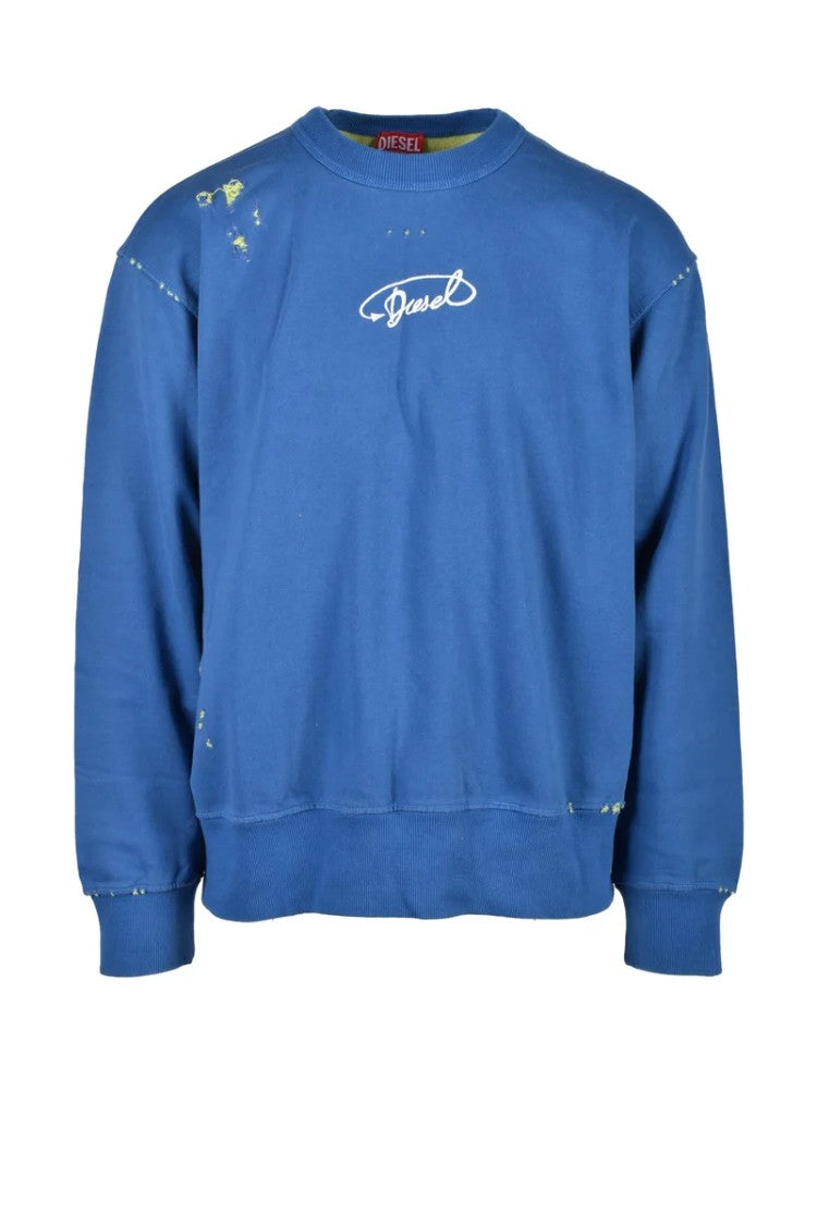 Diesel Crewneck Sweatshirt - Light Blue