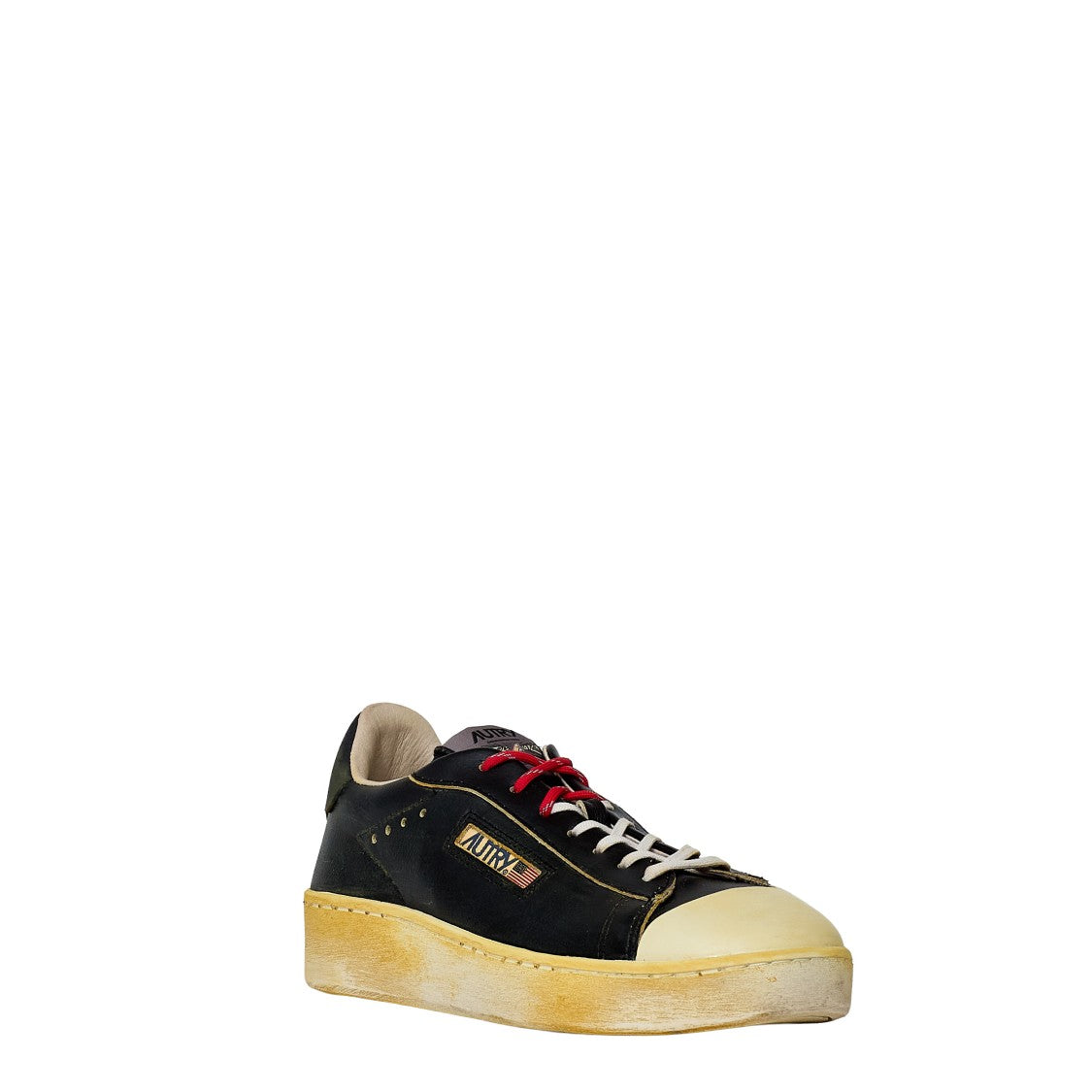 Autry Dallas Vintage Low Leather Sneakers