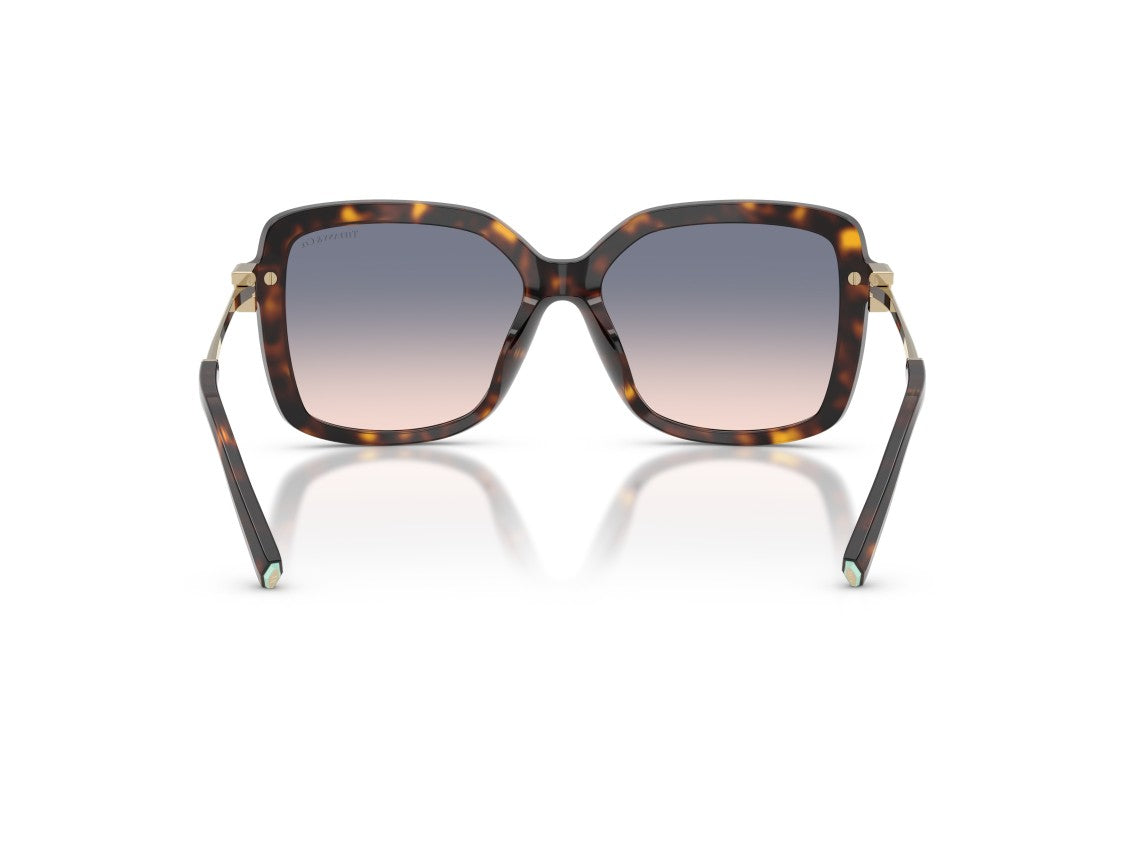 Tiffany & Co. Tortoiseshell 0Tf4252b Acetate Oversized Square Sunglasses
