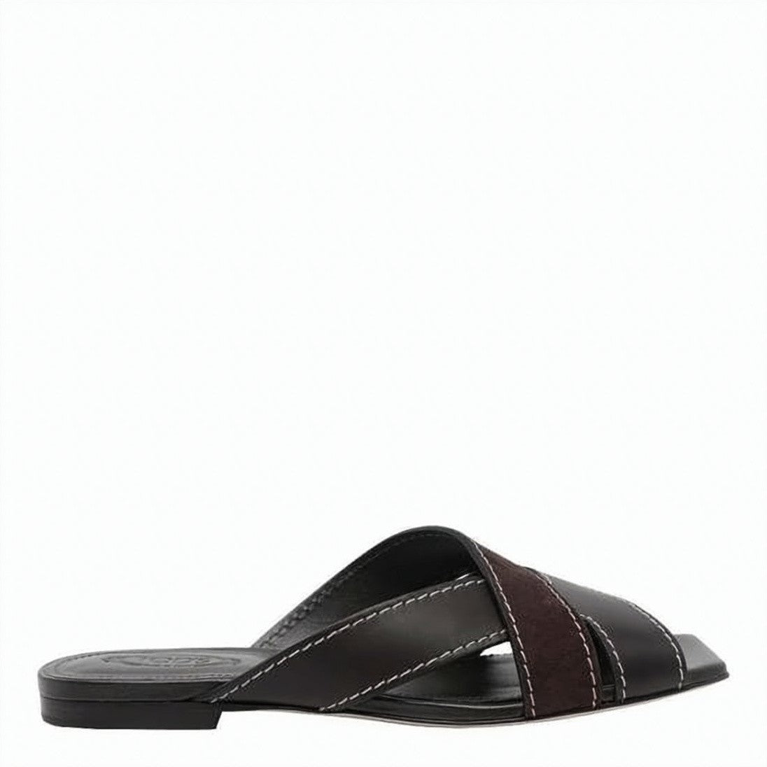 Tod's Flat Sole Brown Sandals