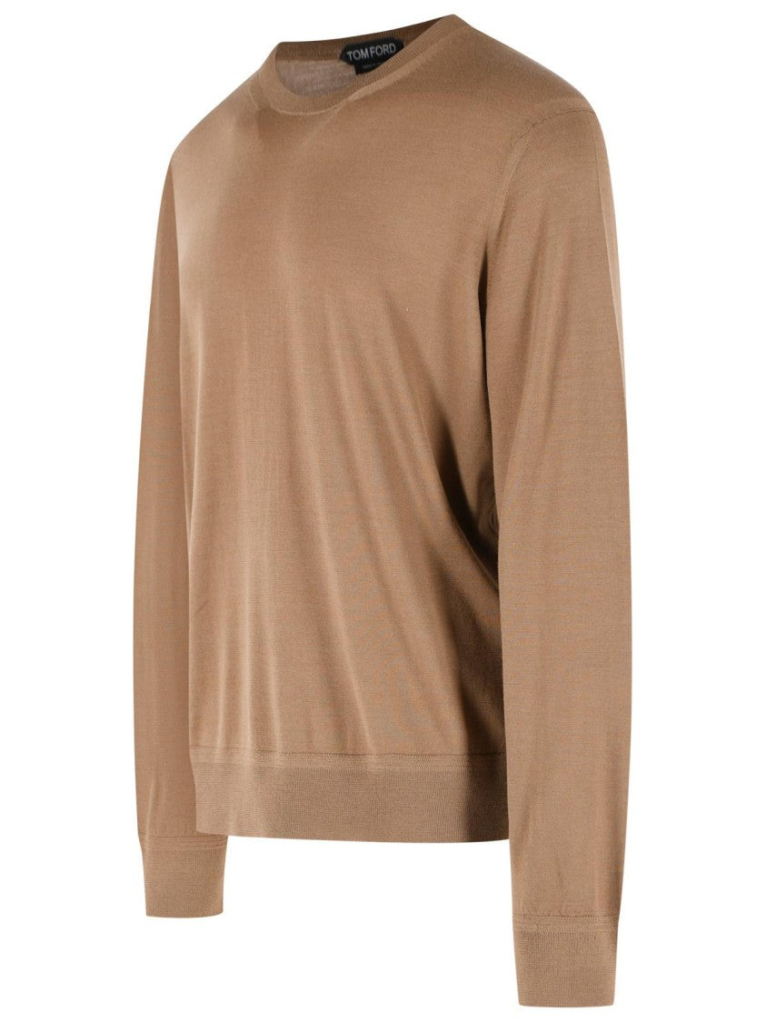 Tom Ford Brown Wool Sweater