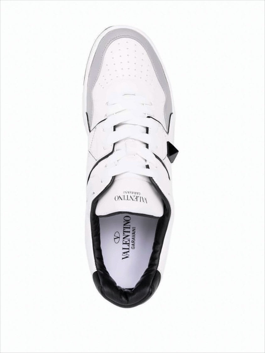 Valentino Garavani Low-Top White Leather Sneakers