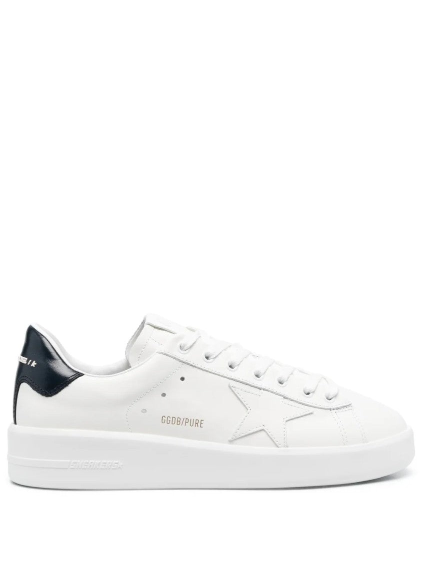 Golden Goose White Sneakers With Star Logo