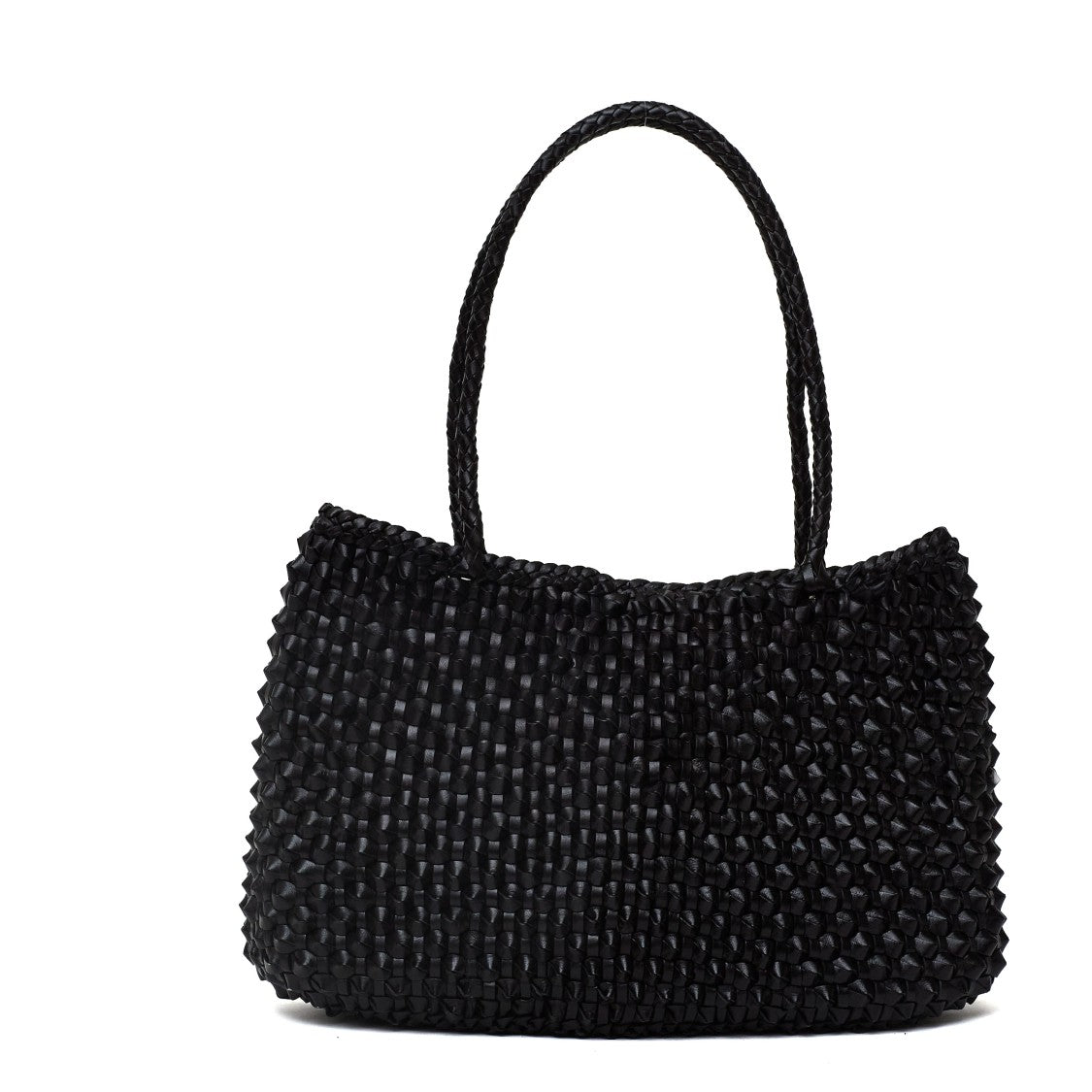 Dragon Diffusion S.Croce Cactus Weave Handwoven Leather Basket