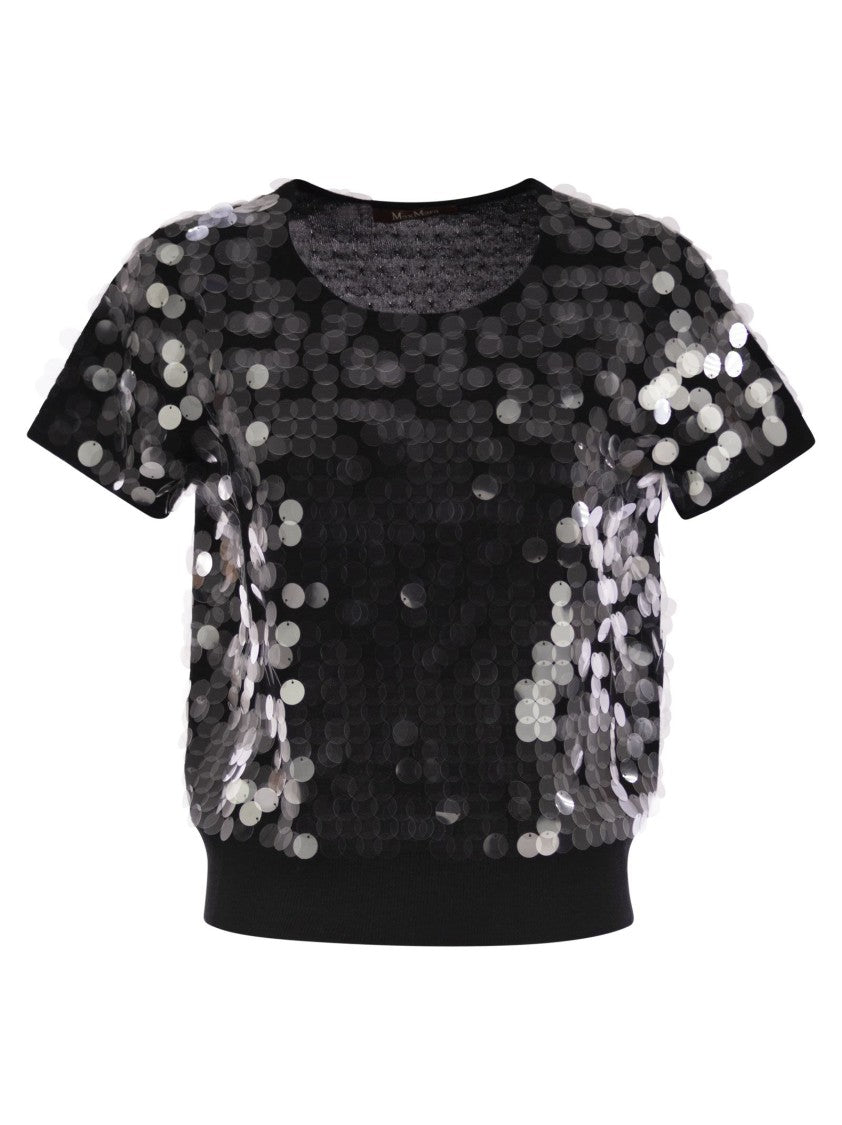 Max Mara Saio - Wool Sweater With Sequins