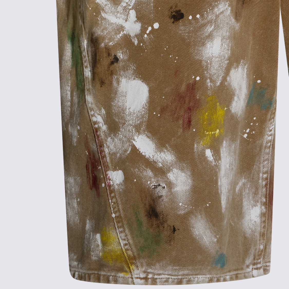 Moschino Mid-Length Brown Shorts