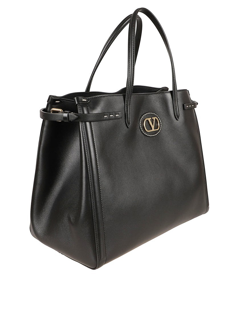 Valentino Garavani Structured Leather Shoulder Bag