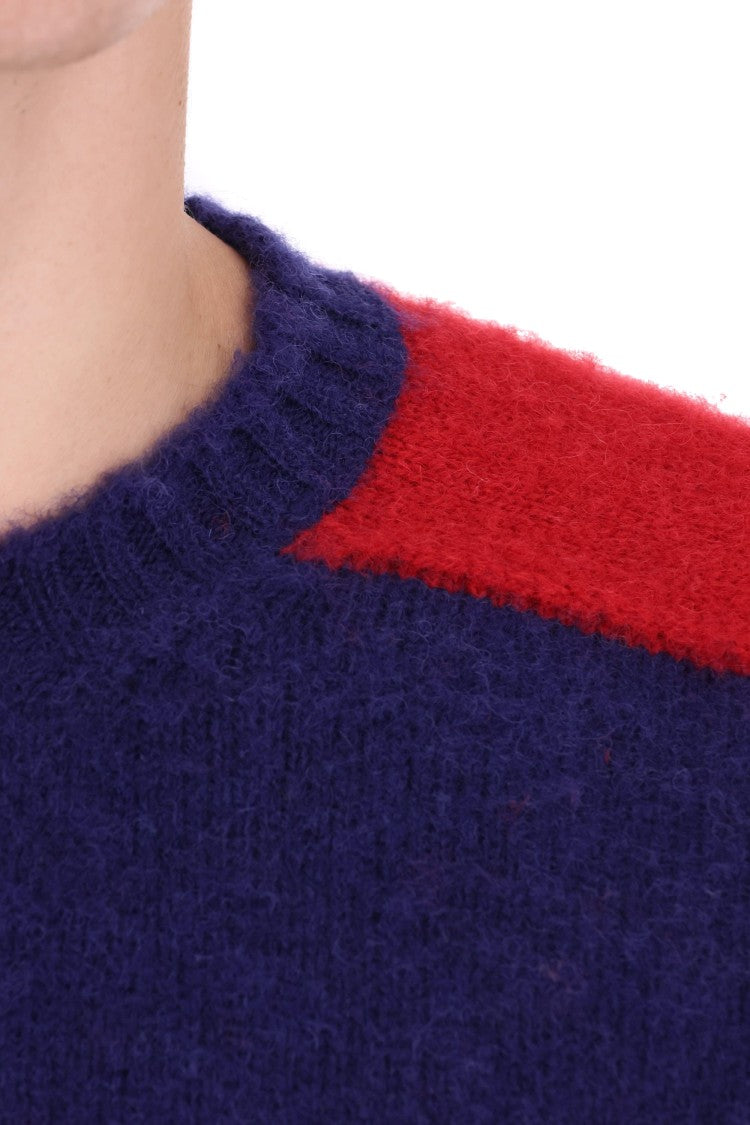 Howlin Shaggy Bear Wool Crewneck Sweater