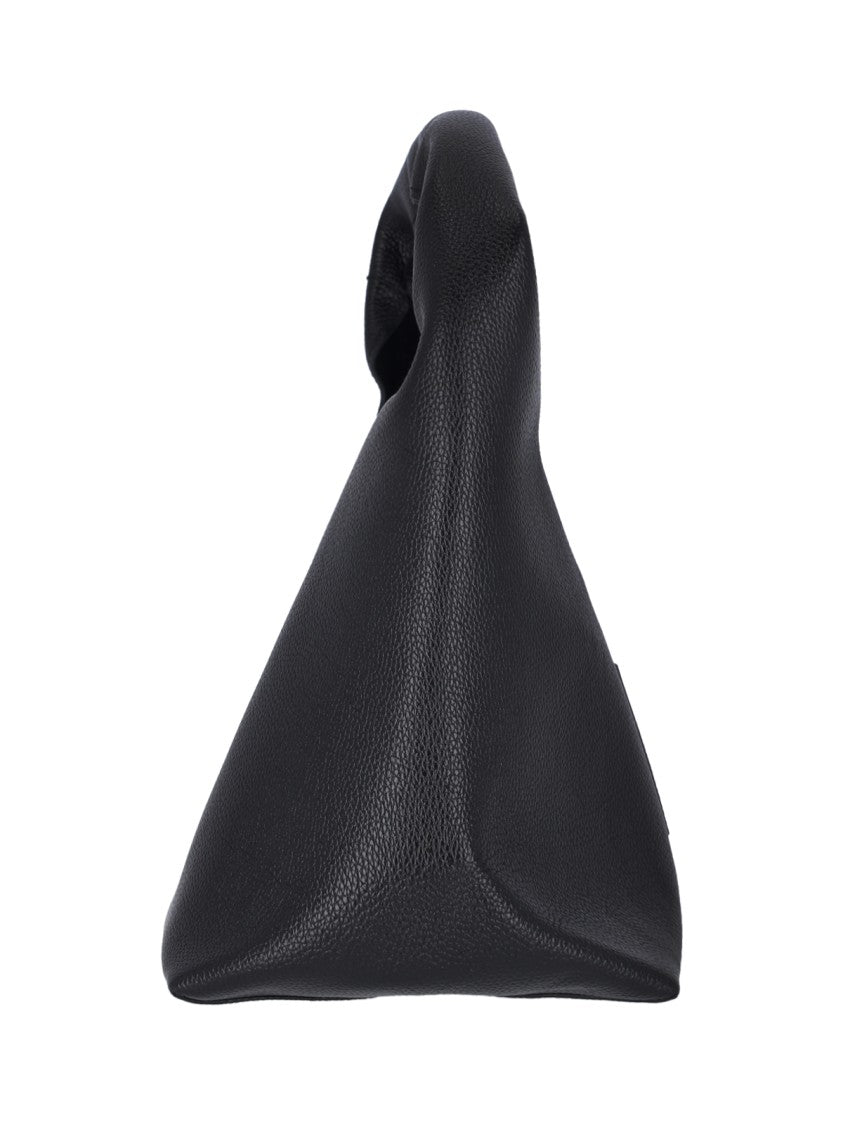 Marc Jacobs Soft Hammered Leather Tote Bag With Tonal Logo