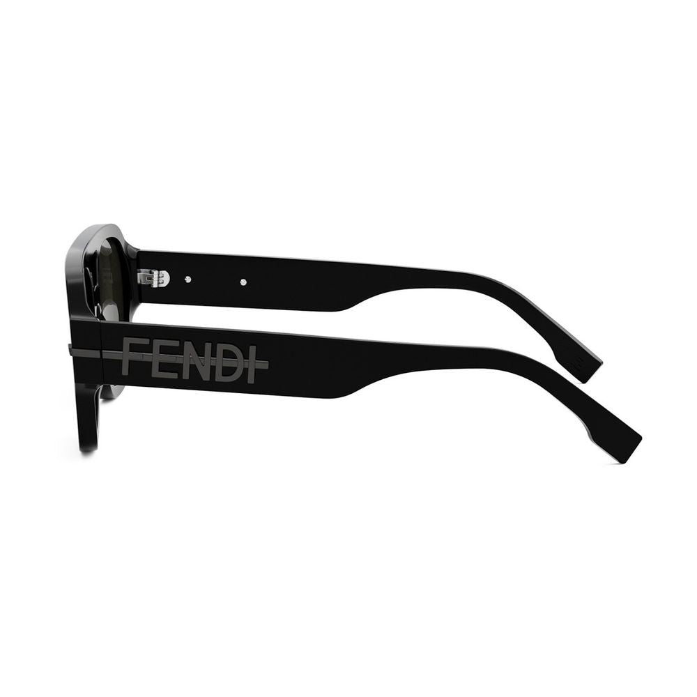 Fendi Graphy Double Bridge Pilot Sunglasses