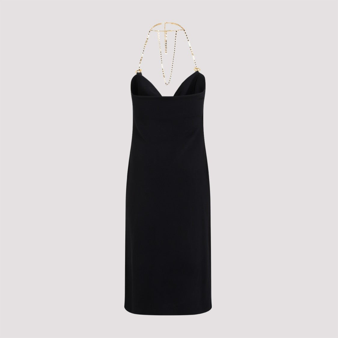 Bottega Veneta Viscose Black Midi Dress