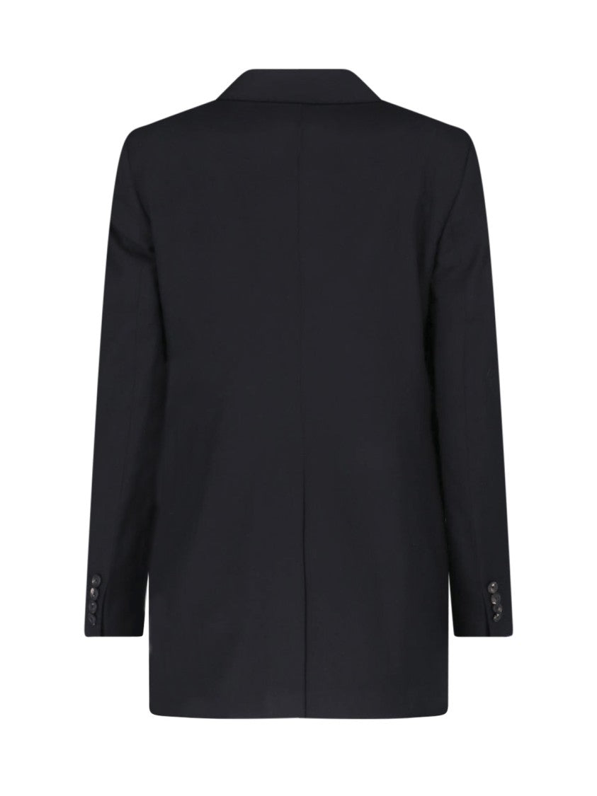 Tagliatore Double-Breasted Tailored Suit Set In Luxurious Wool And Silk