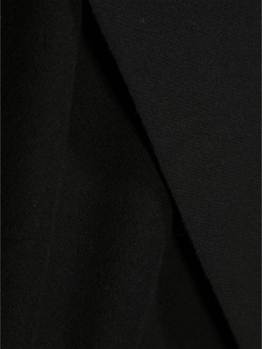 Saint Laurent Sciarpa Jacquard Cashmere Fringed Scarf