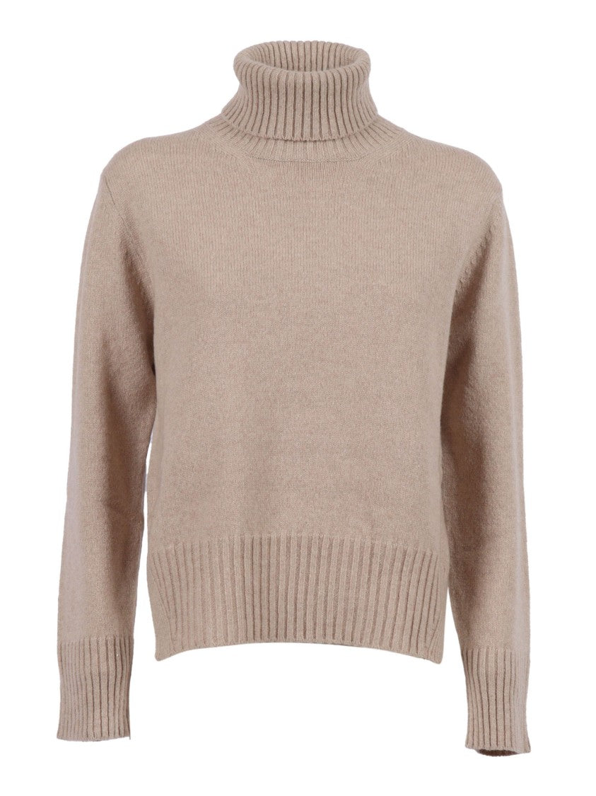 Kangra Cashmere Regular Fit Turtleneck With Dropped Hem