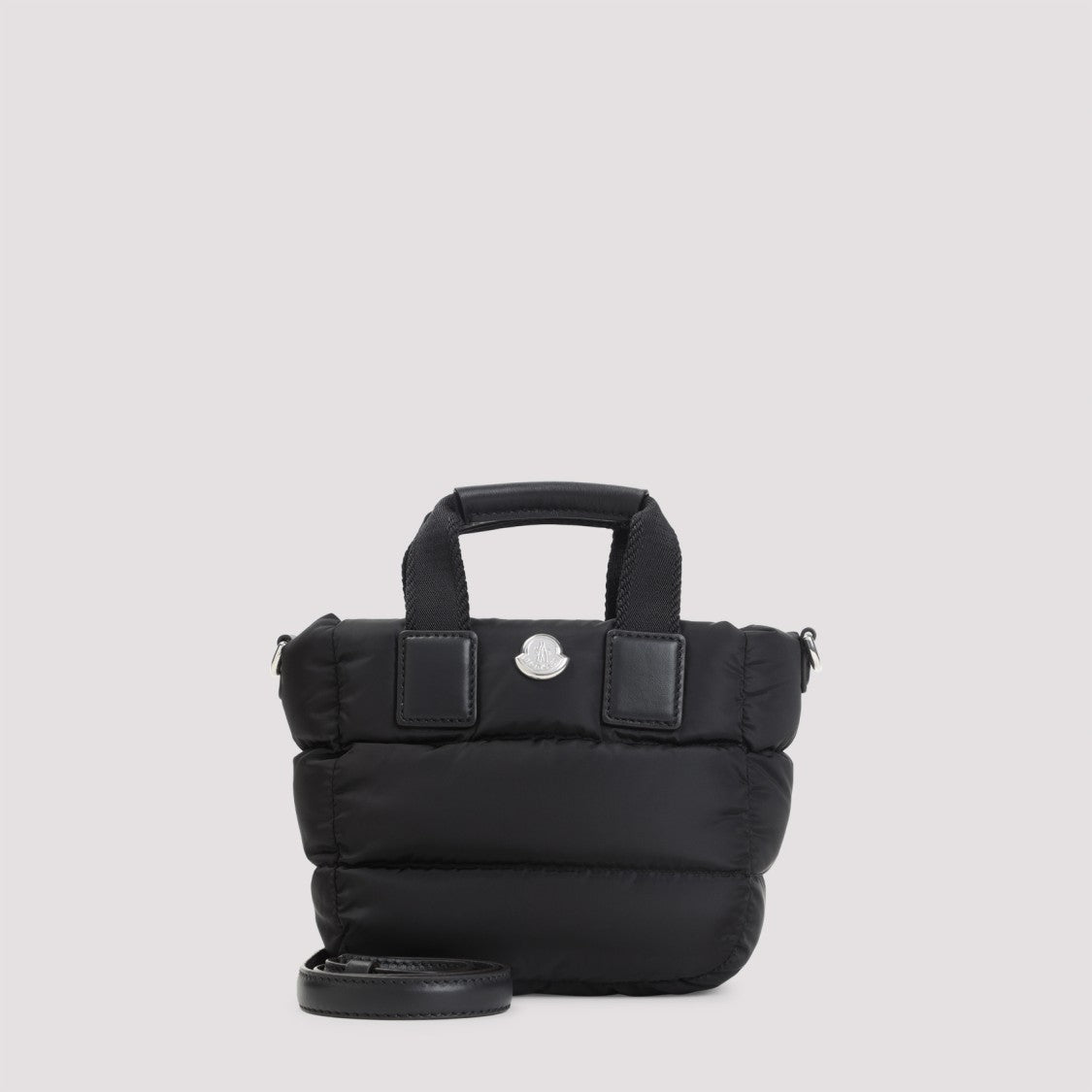 Moncler Micro Caradoc Black Polyamide Shoulder Bag