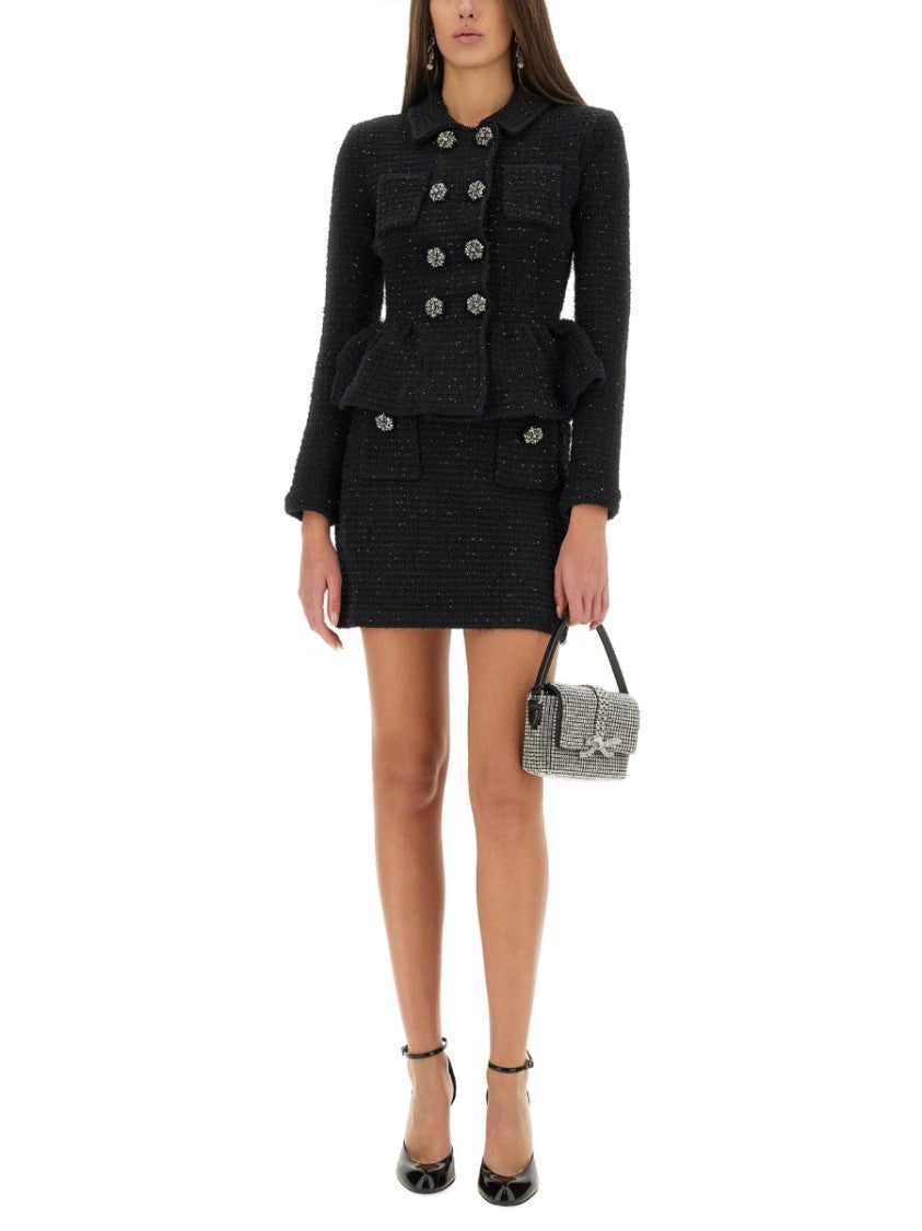 Self-Portrait Mini Skirt