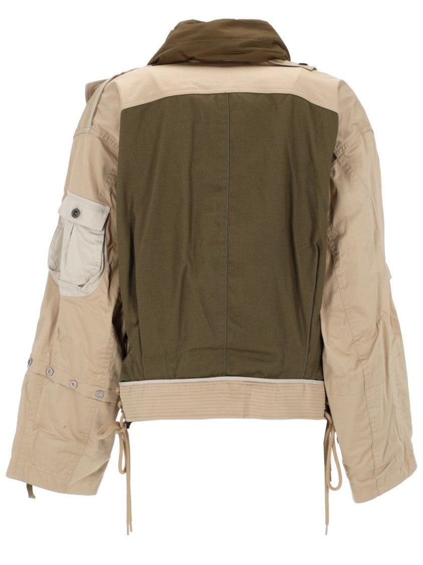 Isabel Marant Julissa Cropped Utilitarian Panels Jacket