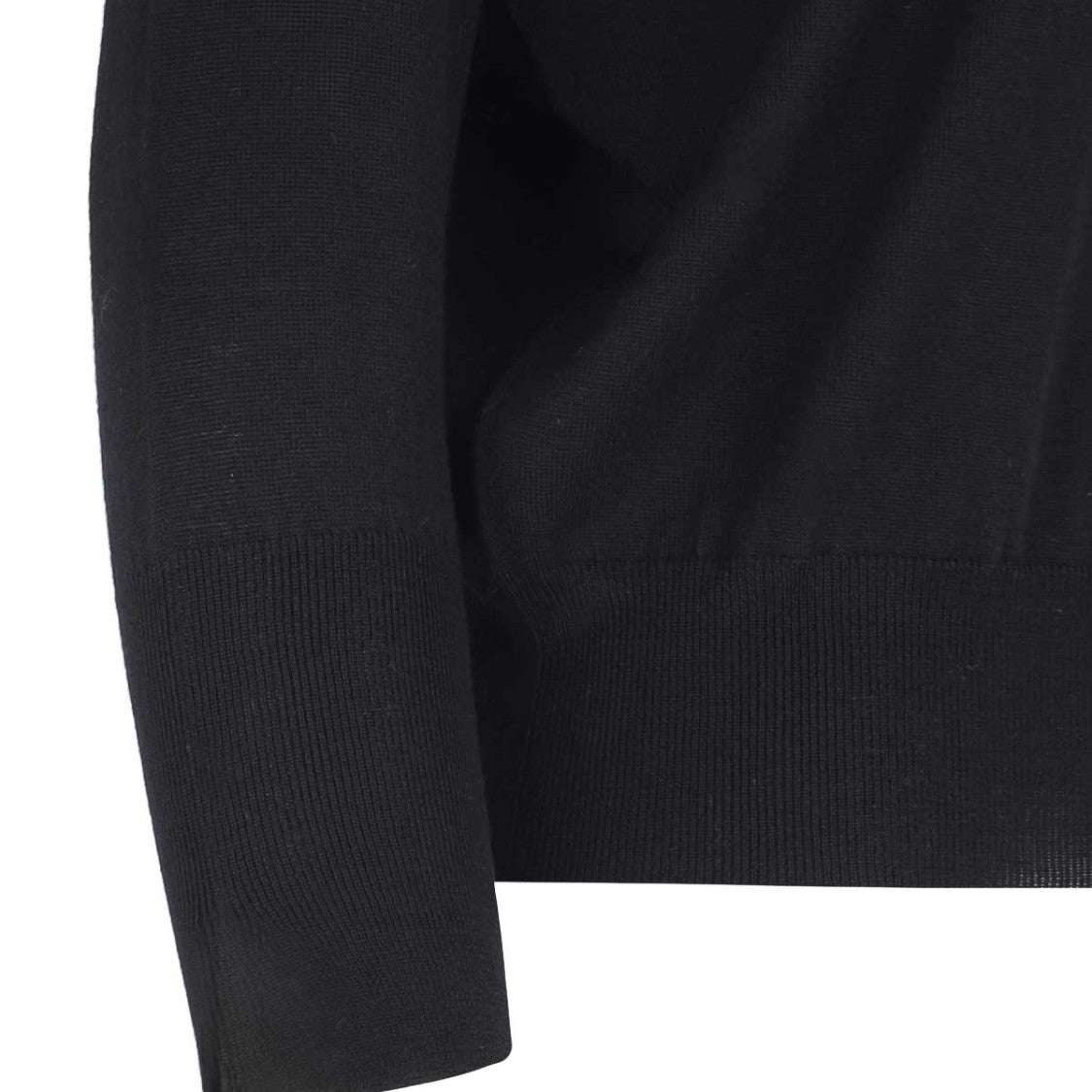 Zanone Black Wool Knitwear