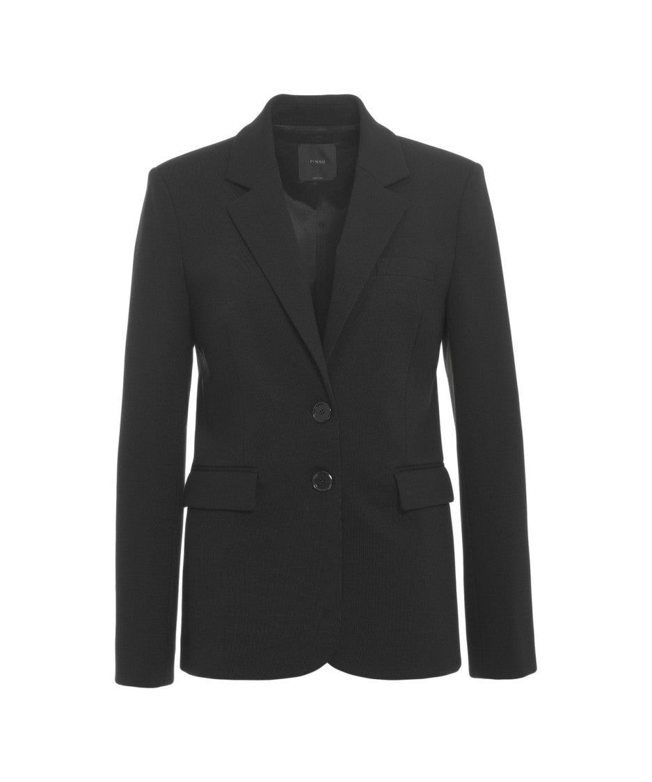 Pinko Single-Breasted 'Wheel' Blazer