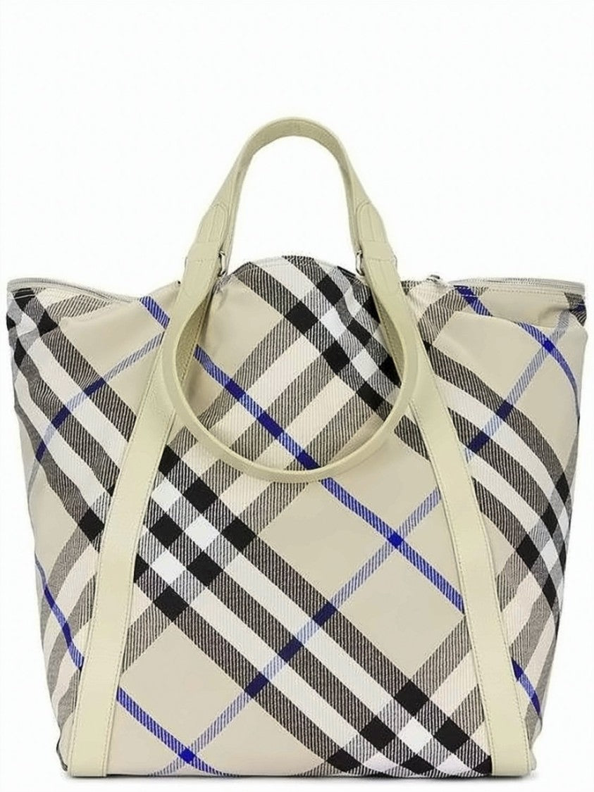 Burberry Classic Check Pattern Burberry Tote Bag