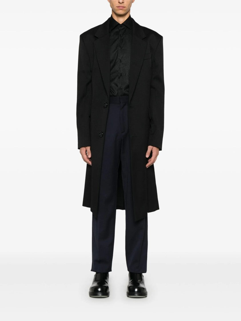 Etro Roma Long-Sleeve Black Paisley Jacquard Shirt